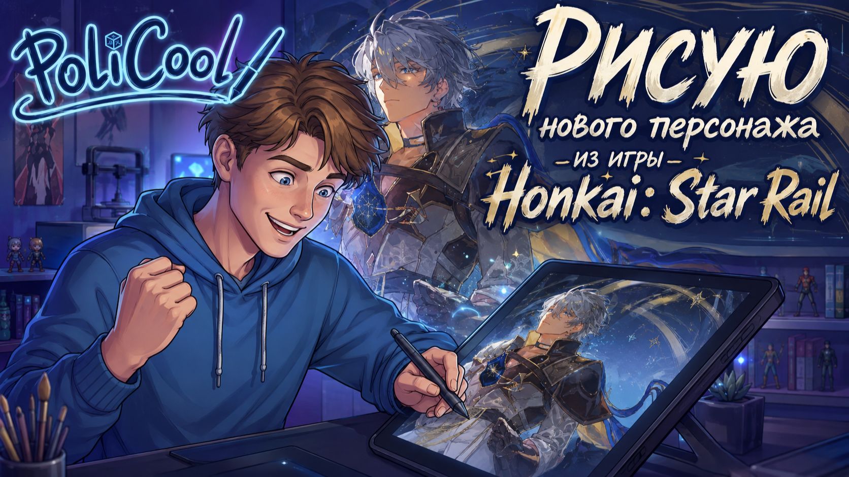 РИСУЮ нового персонажа из ИГРЫ 