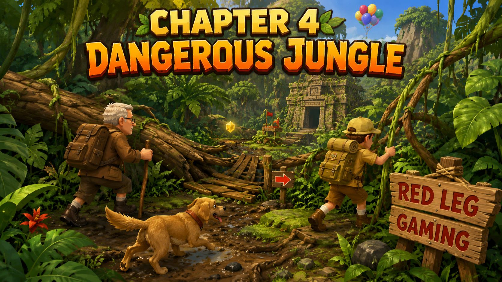 Disney•Pixar Up — Глава 4 — Опасные заросли | Dangerous Jungle | PS5