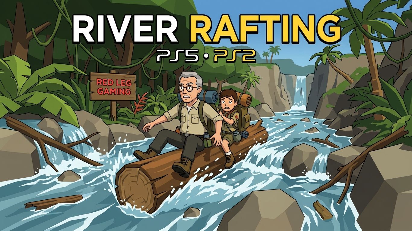 Disney/Pixar Up — River Rafting | Плывём на бревне по реке | PS5