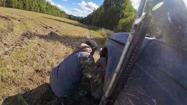 Аккумулятор сел!!! Серёга пришёл на помощь