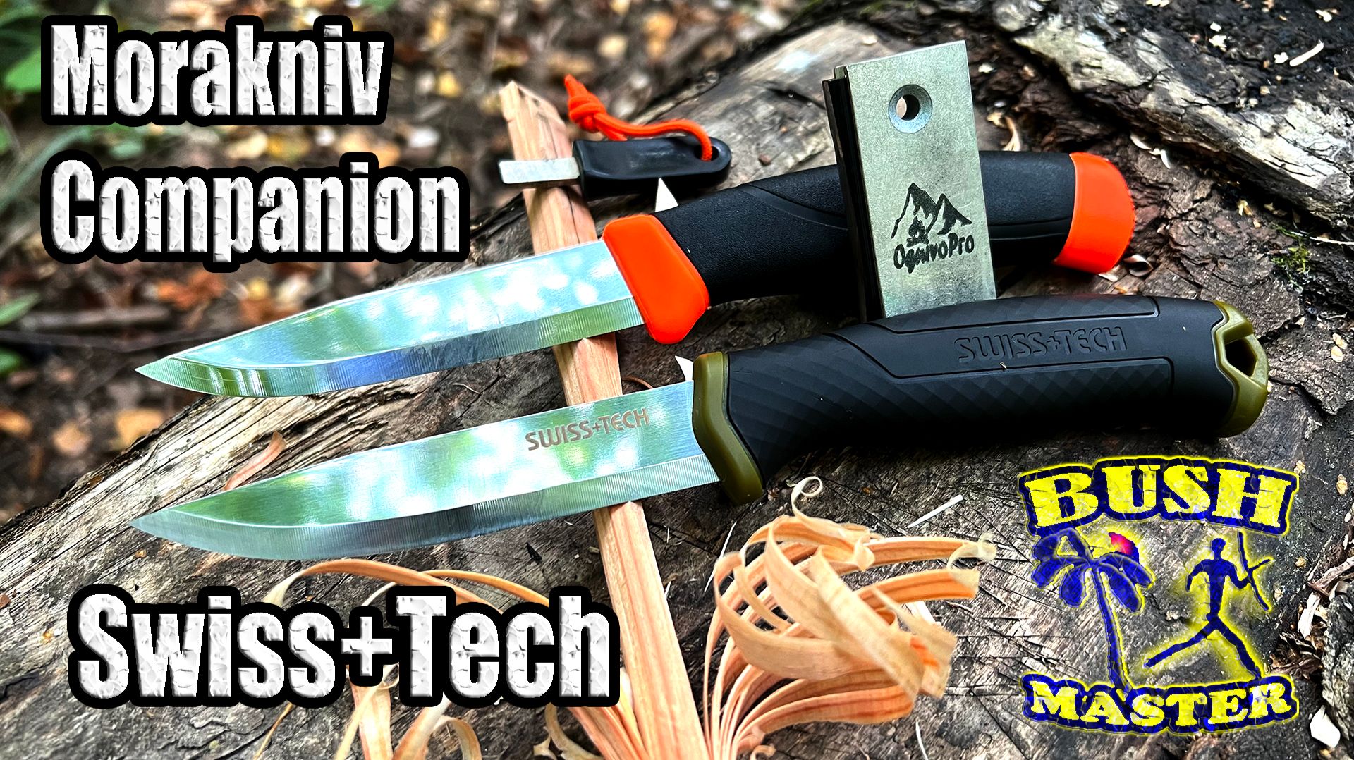 Нож MORAKNIV Companion против Swiss+Tech. Лесной тест. Ножи для леса