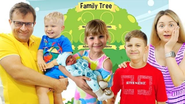Діана створює Родинне Дерево / Family Tree Story