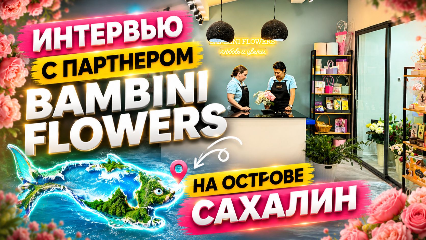 Интервью Bambini Flowers. Как живёт и сколько зарабатывает цветочный бутик на краю земли?  г