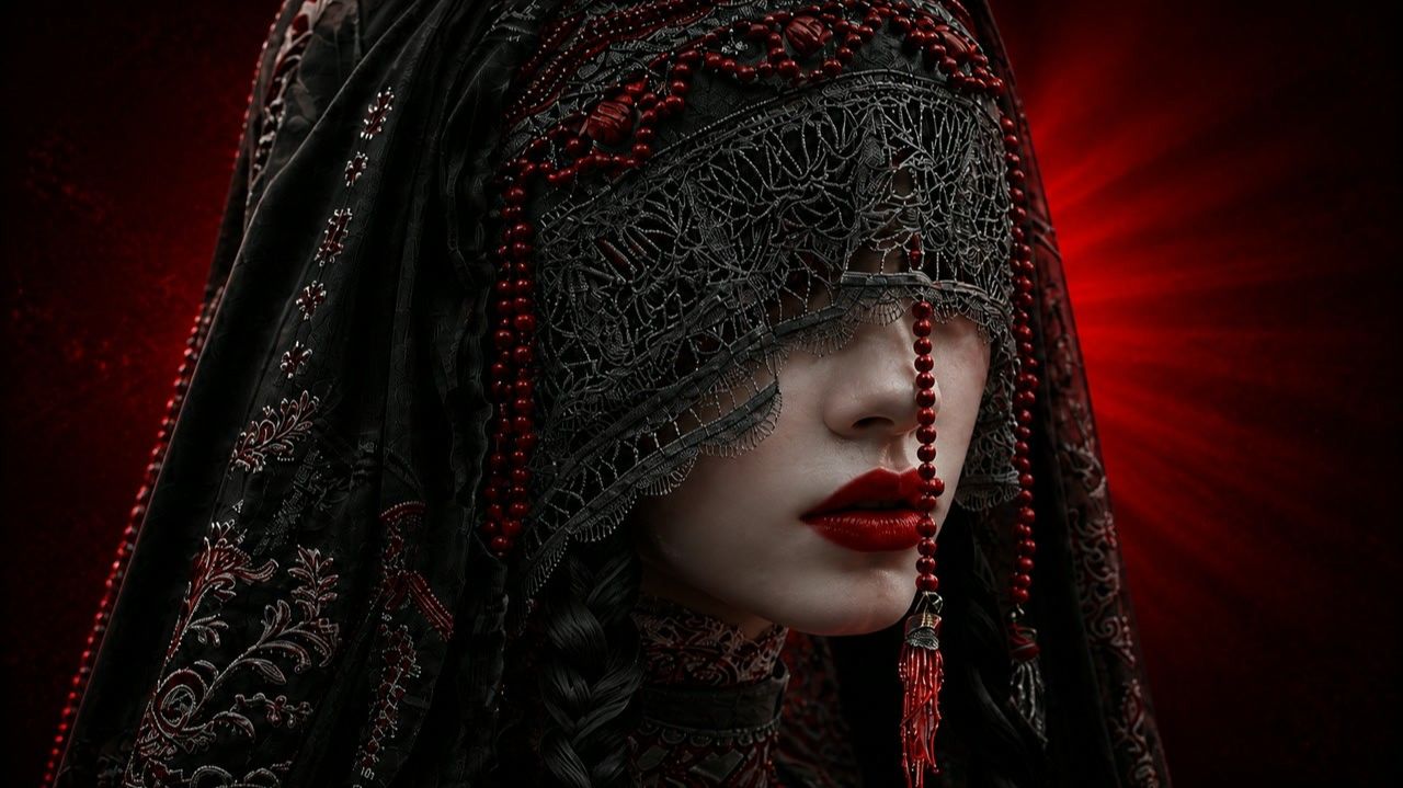 Deep House Mix 2026  Black Lace & Crimson Beads (Hypnotic Groove)