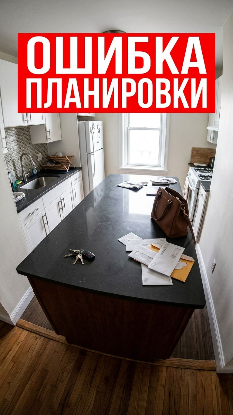 Кухонный остров = дорогая ошибка?