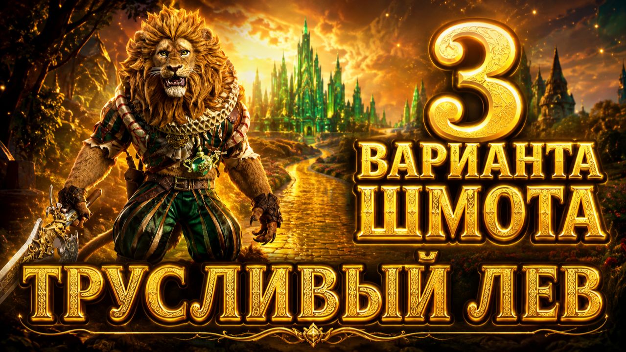 ТРУСЛИВЫЙ ЛЕВ (10/10 для НОВИЧКА) - 3 ВАРИАНТА ШМОТА!РЕЛИКВИИ/ДАРЫ/ТАЛАНТЫ! RAIDSHADOWLEGENDS! #raid