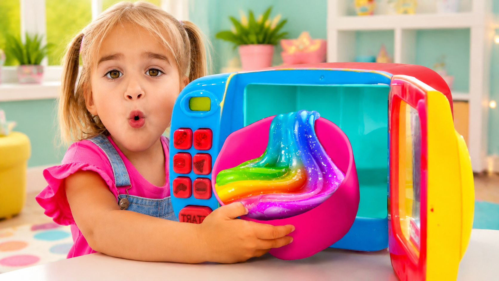 АЛИСА | Алиса учит цвета вместе со слаймом | Видео для детей