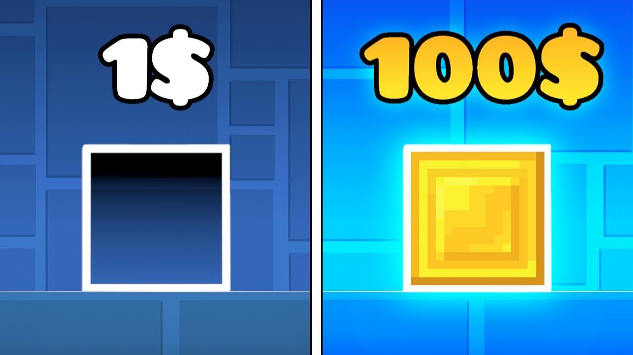 Блок за $1 Vs $100!