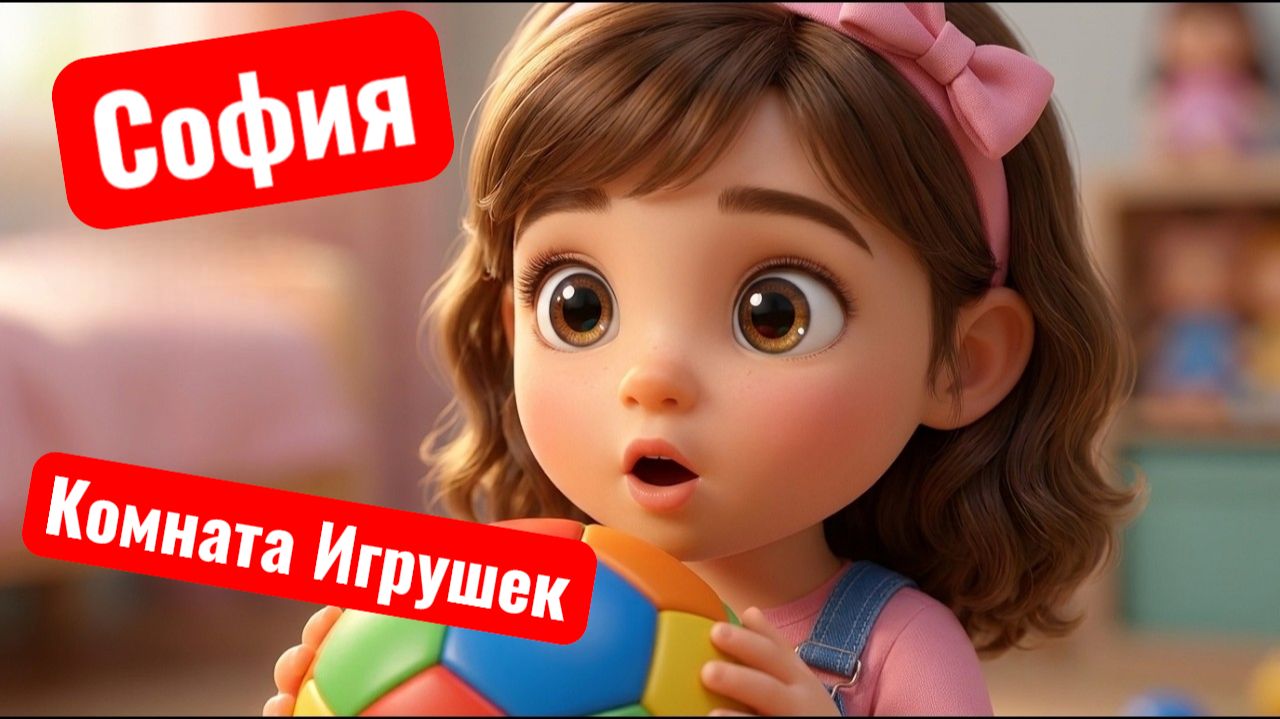 София и Комната Игрушек. Песня о Заботе и Порядке.