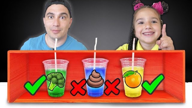 Слепой Челлендж Напитков: Угадай вкус или выпей ГАДОСТЬ! (Нашел $100)