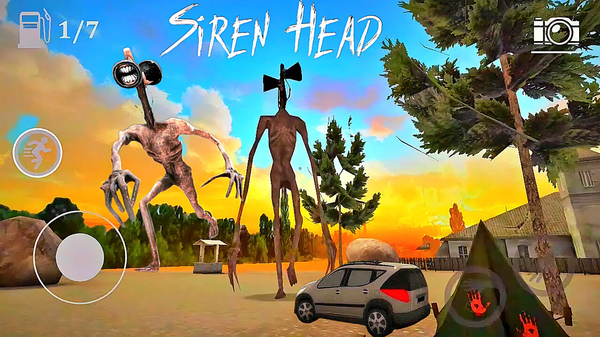 📢 СИРЕНОГОЛОВЫЙ 📢 - ОБЗОР КРУТОЙ ИГРЫ. SIREN HEAD GAME. SIREN HEAD ИГРА.