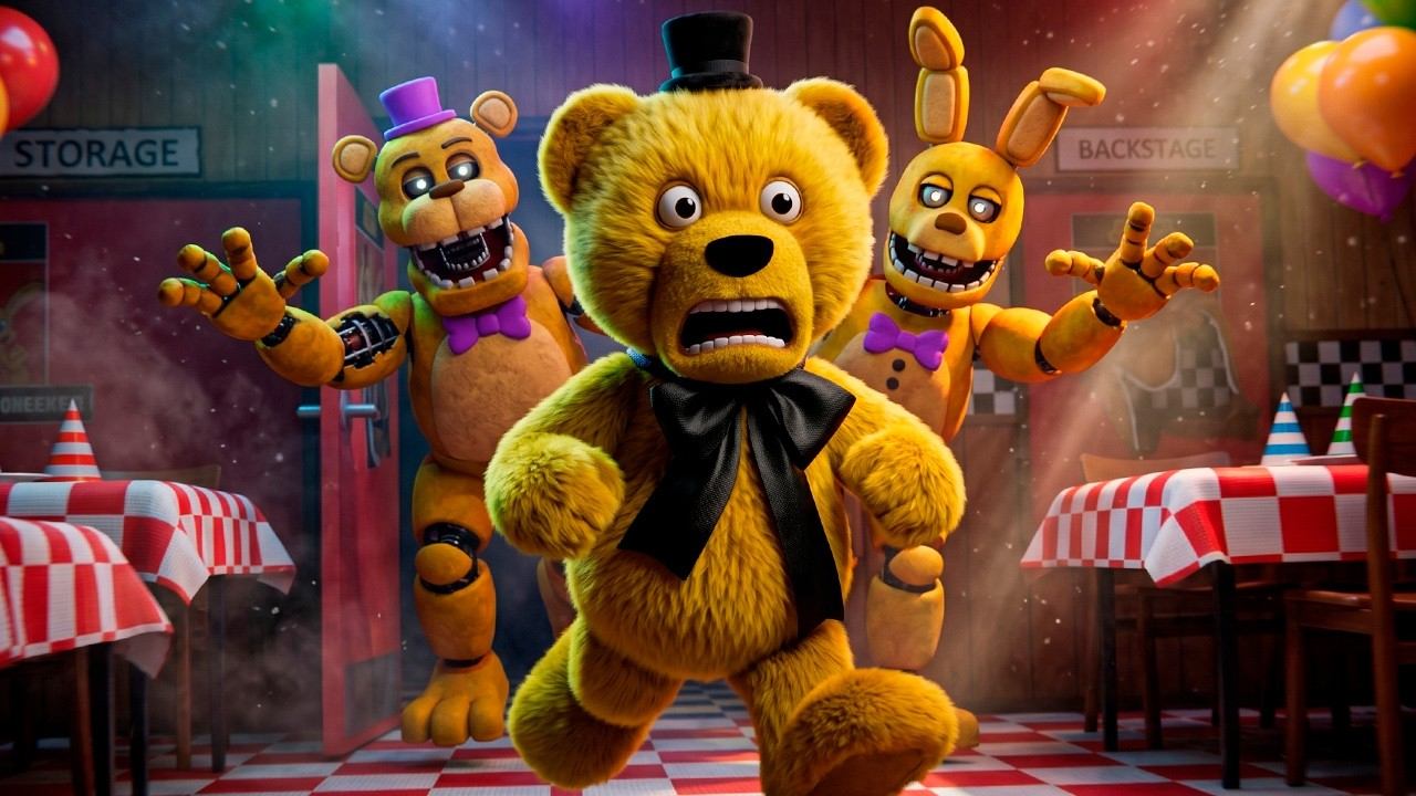 Темная Сторона Золотых Аниматроников  FNAF The Flipside