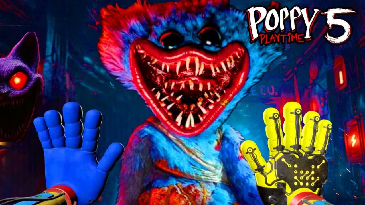 Новый! Прохождение главы 5 Poppy Playtime – 100% с открытыми всеми секретами и истинными концовками