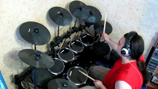 Nightwish - Bless The Child (Drum Cover, 2011.07.16) (Alesis DM10 Studio + Medeli DD505)
