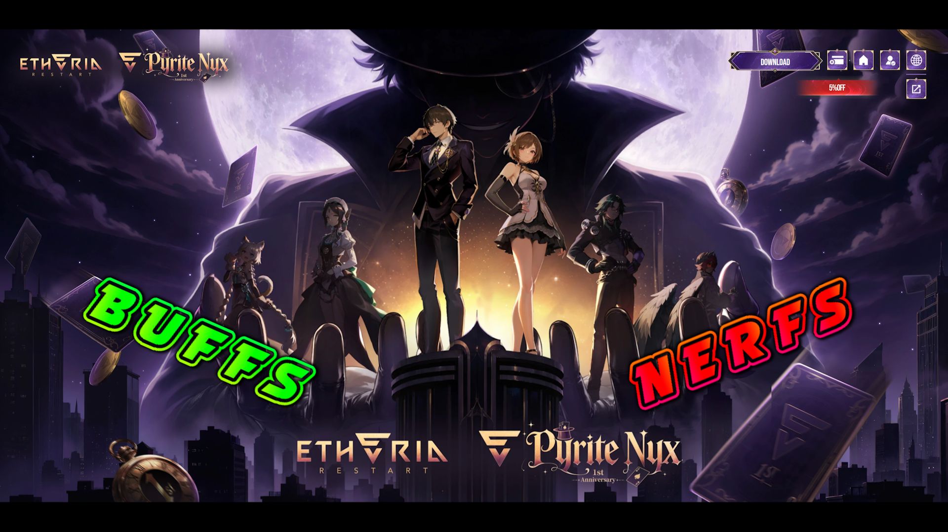 Etheria Restart ⬥ SS6 ⬥ ¿Балансные? изменения