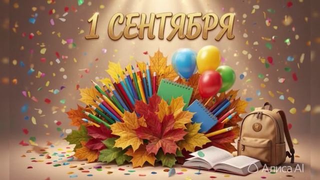С 1 Сентября!