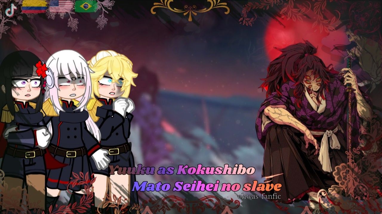Mato Seihei No Slave React To Yuuki As Kokushibo | KNY | 🇨🇴🇺🇲🇧🇷 |