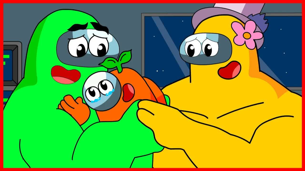 ⭐️ GIANT CREWMATE VS IMPOSTOR — AMONG US ANIMATION #4