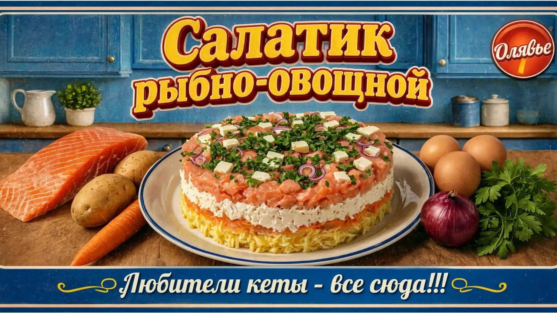 Салаты.