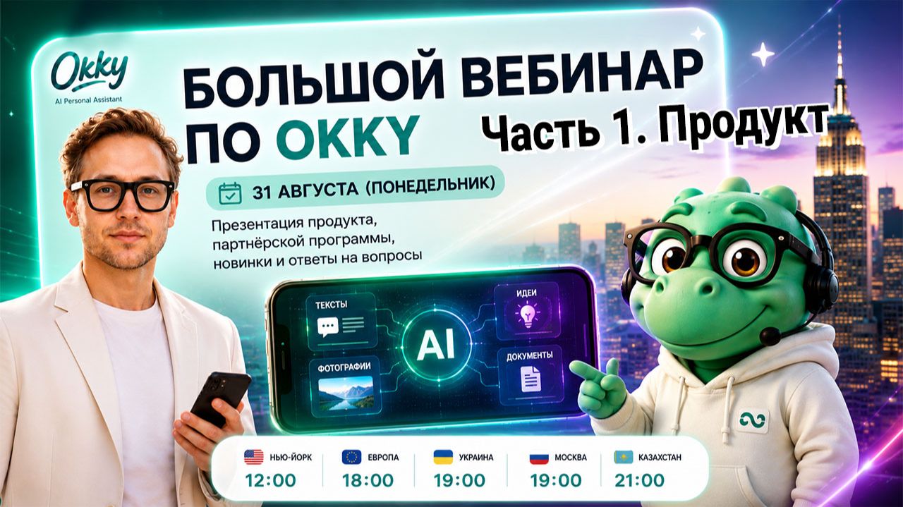 Большой вебинар Okky. Часть 1. Продукт