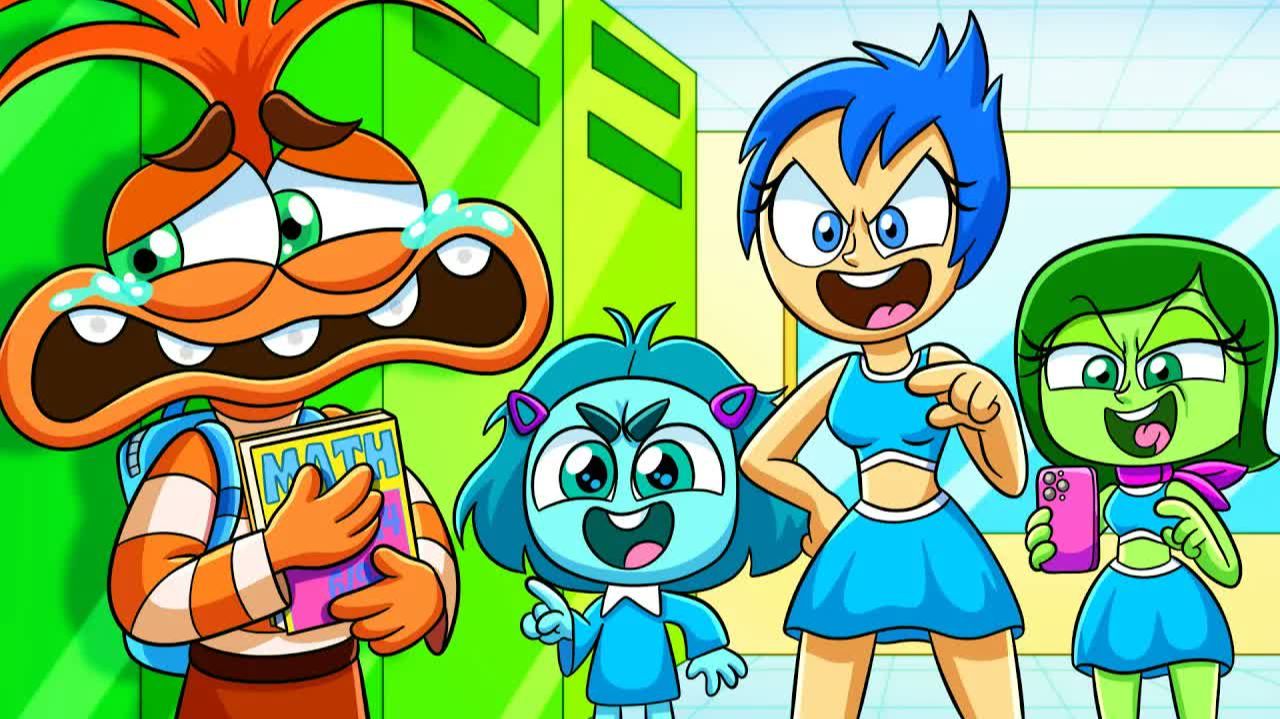 Inside Out 2: ANXIETY: THE EARLY YEARS! All Clips From The Movie (2024) Inside Out Animation