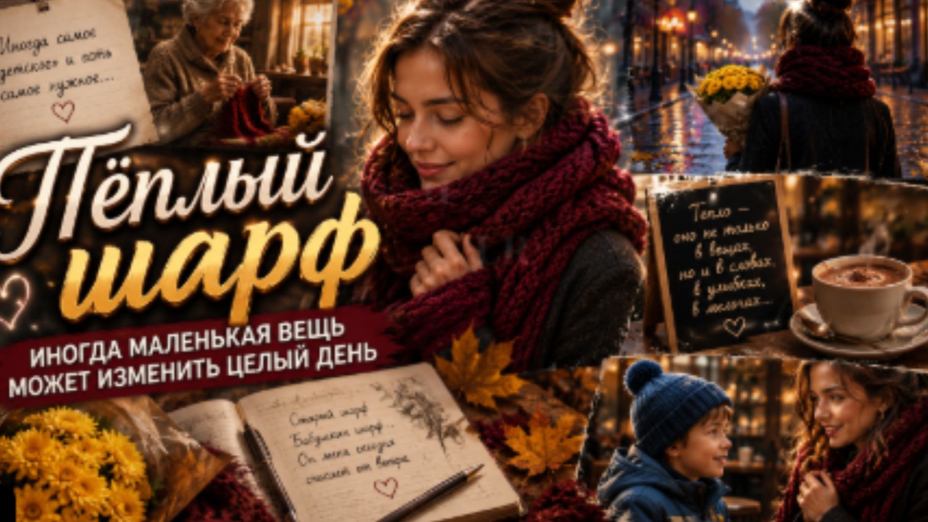История из жизни: бабушкин шарф, который согрел ноябрь 🧣🍂