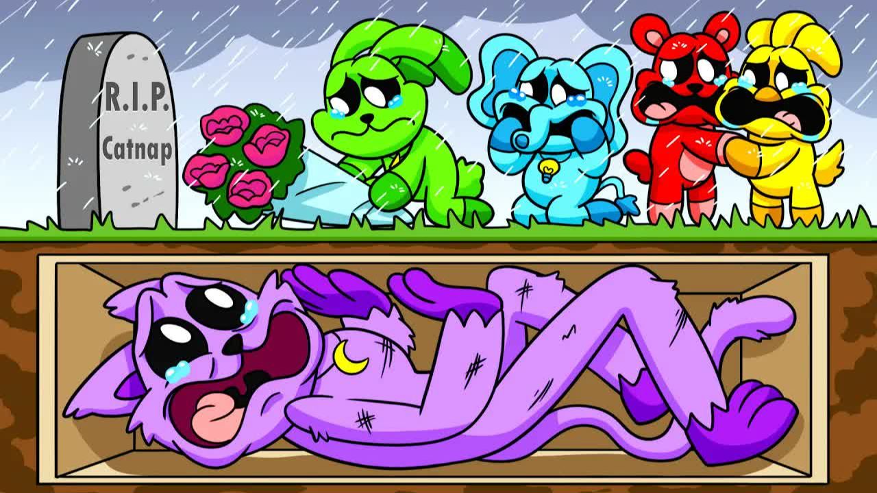 CATNAP Is BURIED ALIVE?! (Cartoon Animation)
