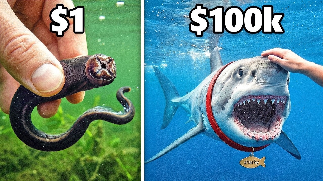 Аквариумная рыбка за $1 VS $100 000!