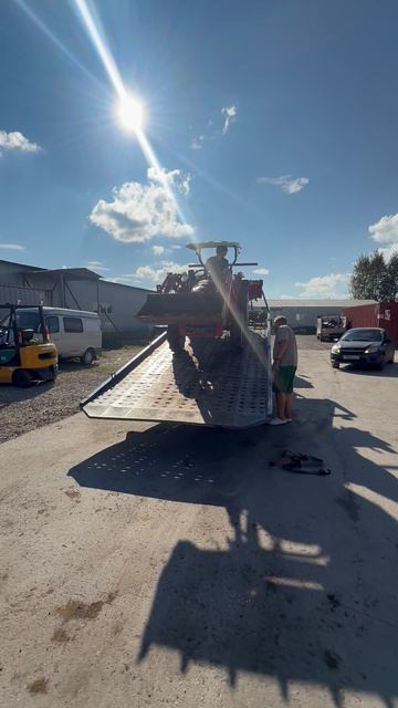 Отгрузка трактора Yanmar RS33