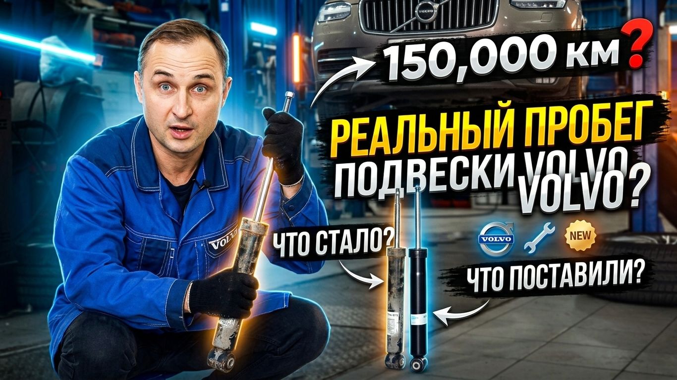 Замена подвески Volvo XC60 с умом: Экономим бюджет без потери качества!