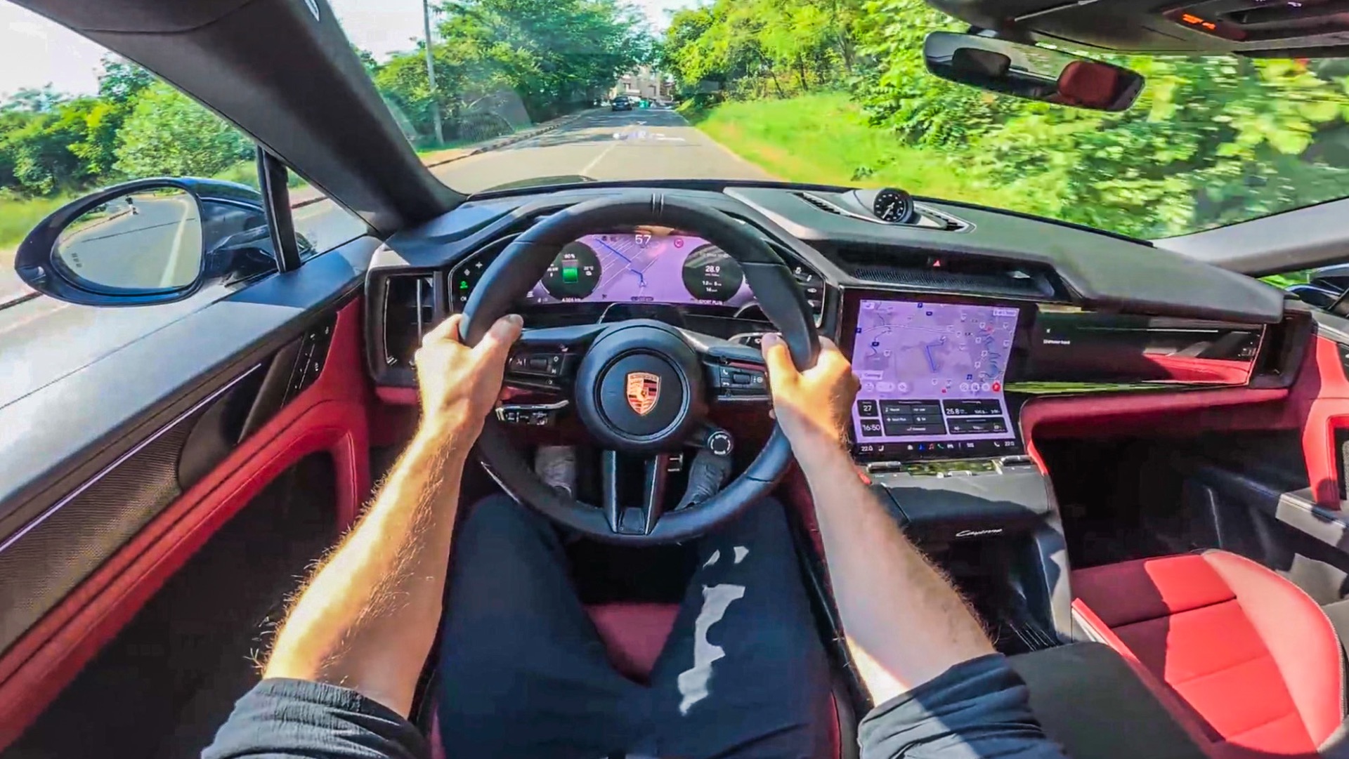 Porsche Cayenne Electric 2026 POV DRIVE в 4К!
