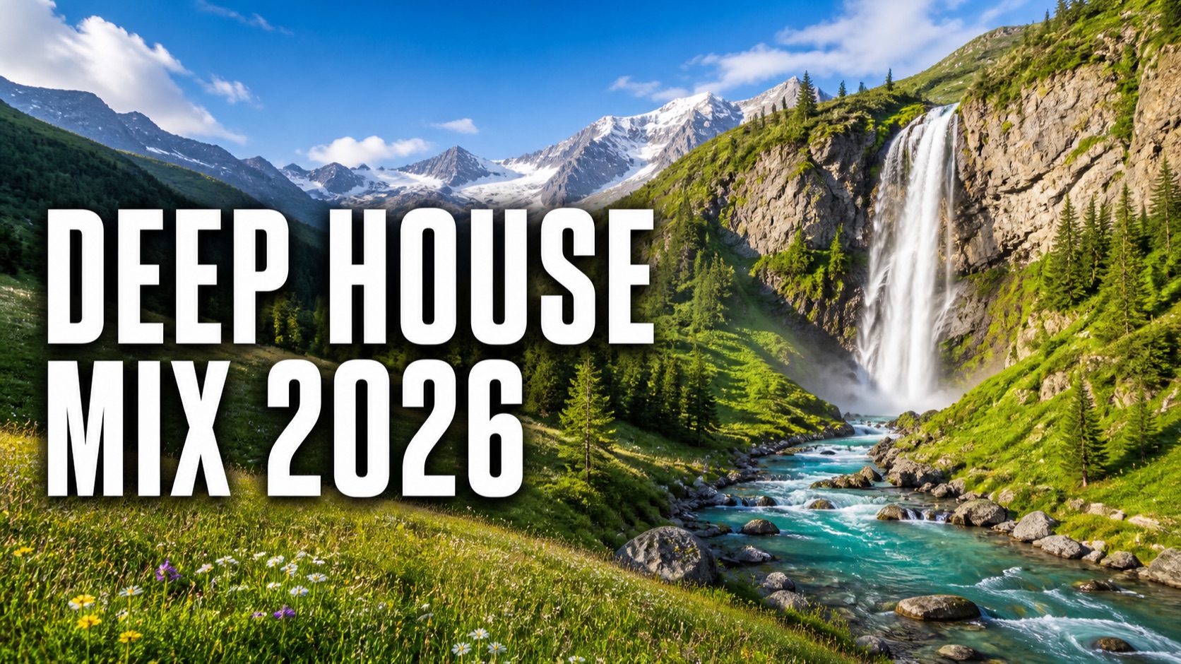 Deep House Mix 2026 🏔️ Горные пейзажи и водопады | Музыка для отдыха и путешествий