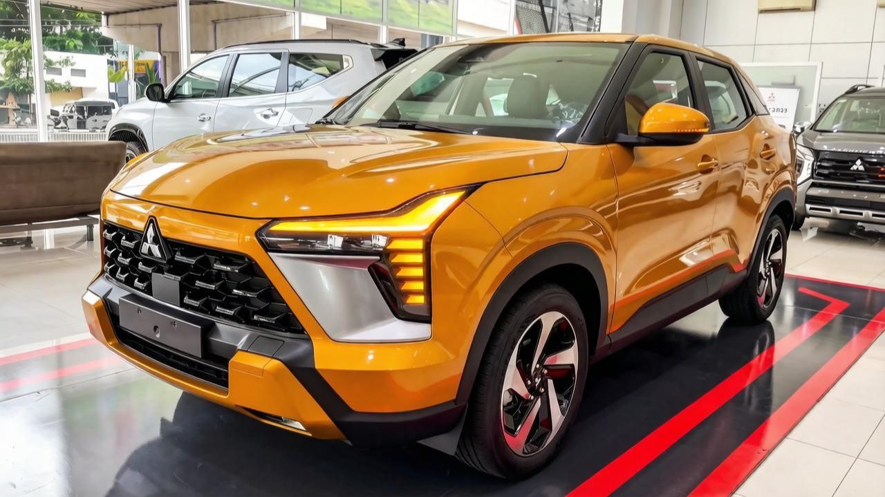 MITSUBISHI XFORCE 2026 года компактный  кроссовер с двигателем 1,5 литра. Обзор автомобиля.