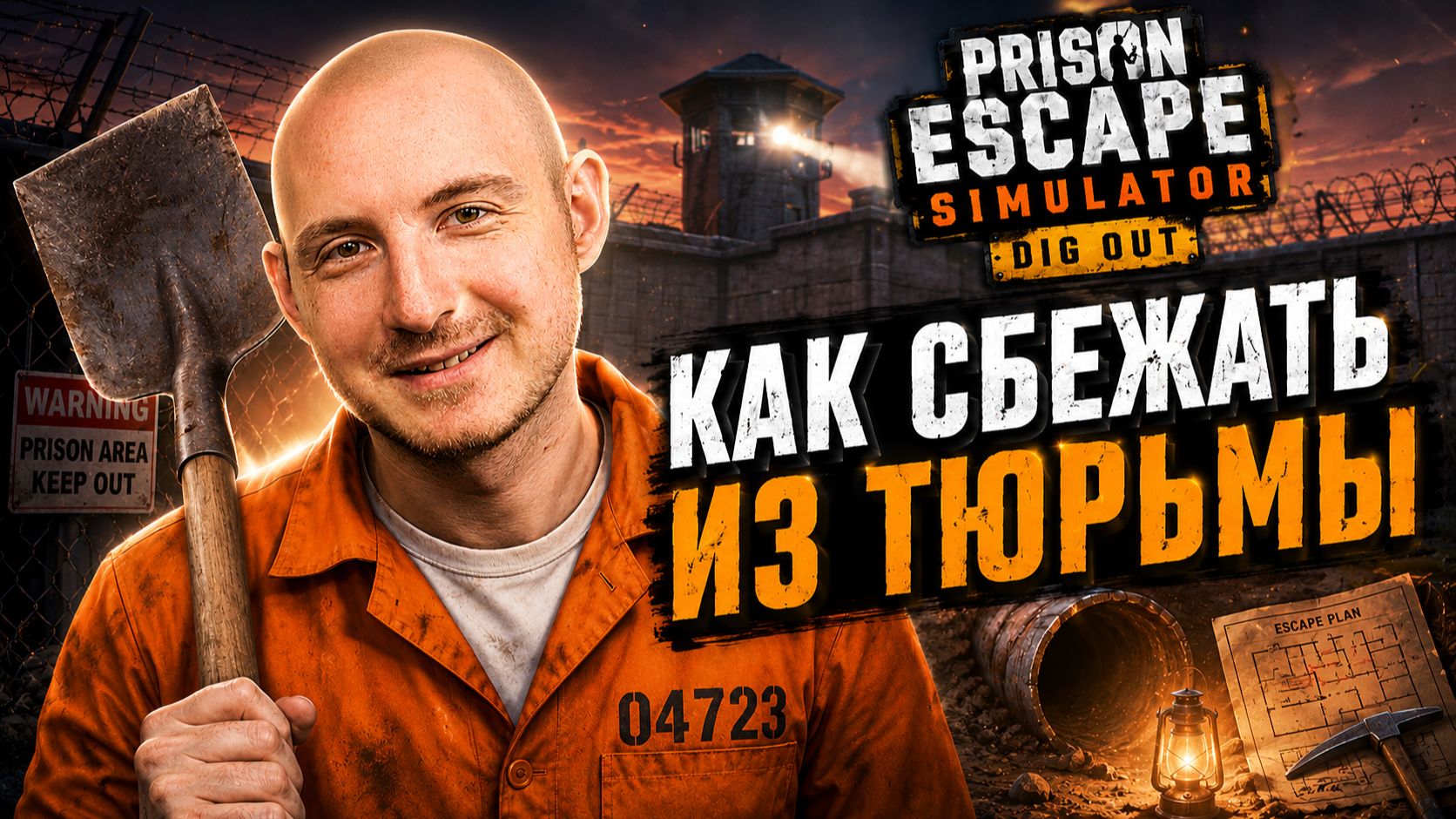 СБЕЖАЛ ИЗ ТЮРЬМЫ | Prison Escape Simulator: Dig Out