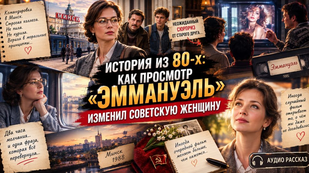 История из 80-х: как просмотр «Эммануэль» изменил советскую женщину 🎬😳