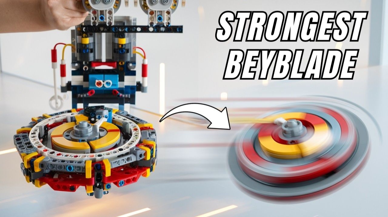 Создание сильнейшего Бейблейда и пусковой установки LEGO