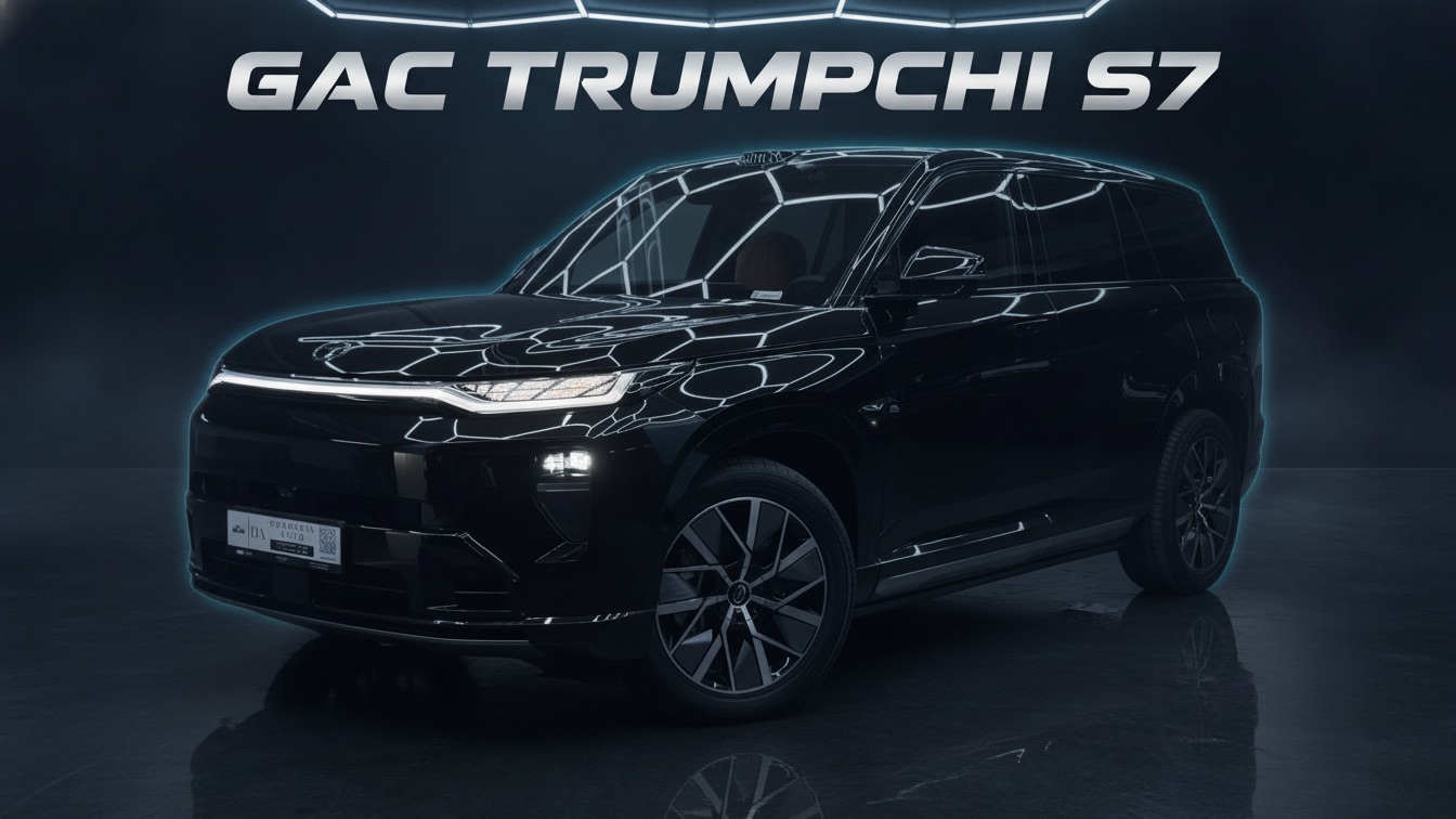 GAC Trumpchi S7 2027: чёрный металлик и рыжий «верблюжий бархат» — новый уровень премиума