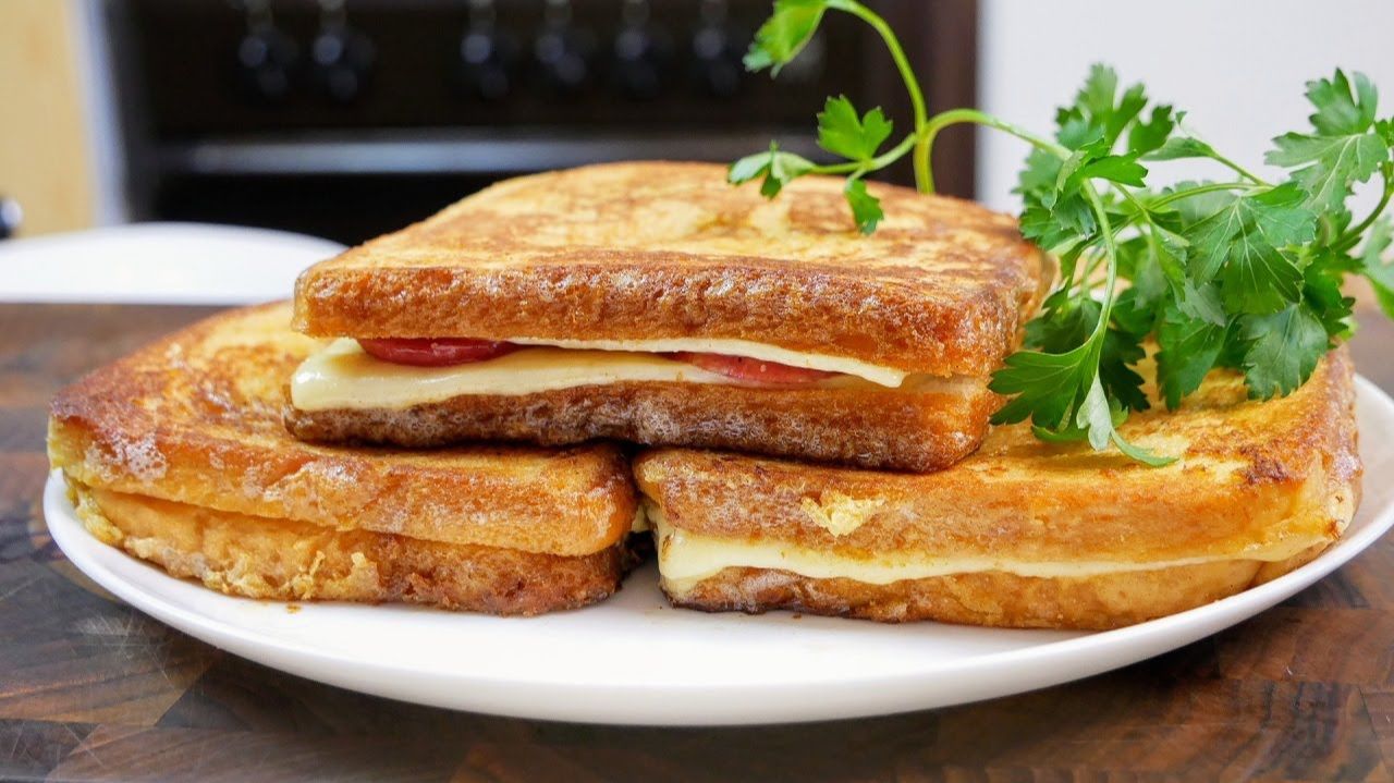 Не знаете что приготовить на завтрак_ Нереально вкусные ГОРЯЧИЕ сэндвичи, цыганка готовит