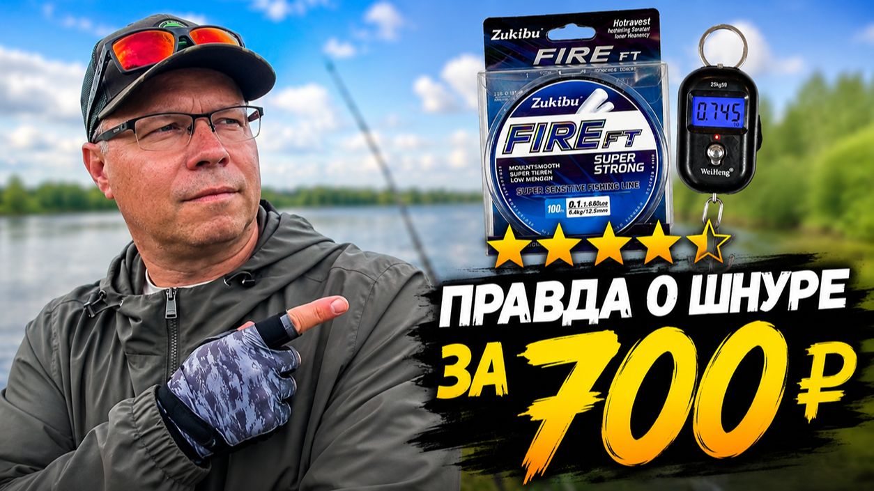 Купил шнур для УЛ на Aliexpress —  сравнил с DUEL The One. Забросит 0,1гр?