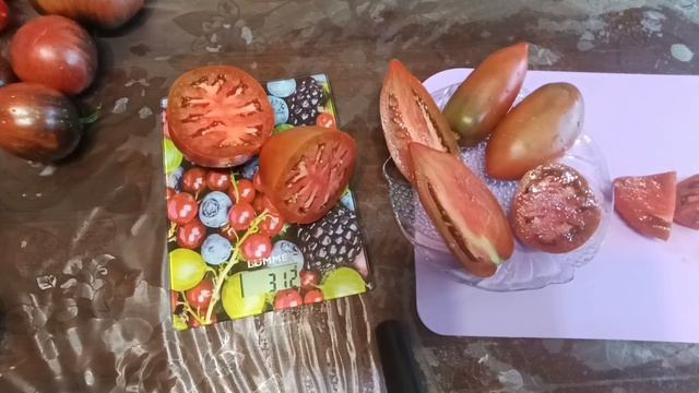 Томаты 🍅 Фиолетовая гордость ВЕССЕЛЯ, Атомный виноград Бреда.