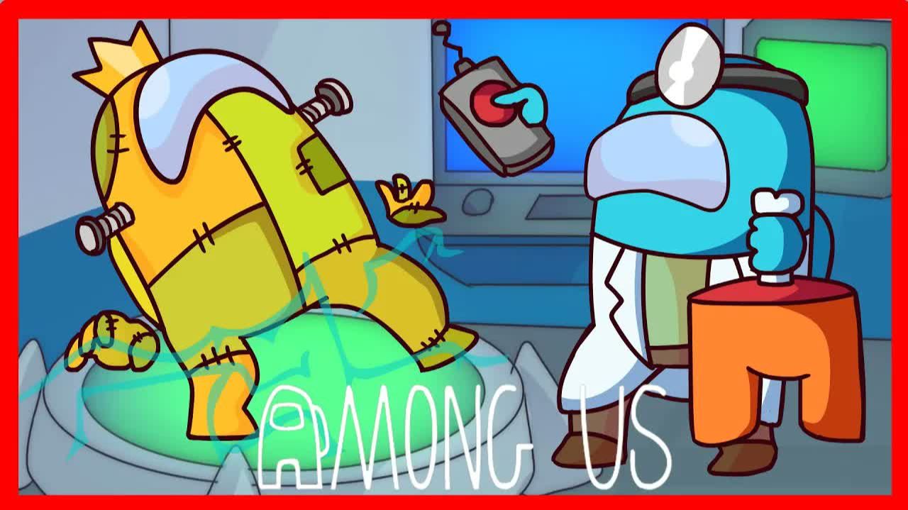 ⭐️ DOCTOR REVIVES CREWMATE — AMONG US ANIMATION