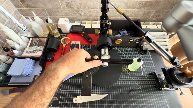 Заточка ножа Buck110 Custom