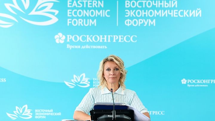Russian MFA Spokeswoman Maria Zakharova Briefing, Vladivostok, September 1, 2026