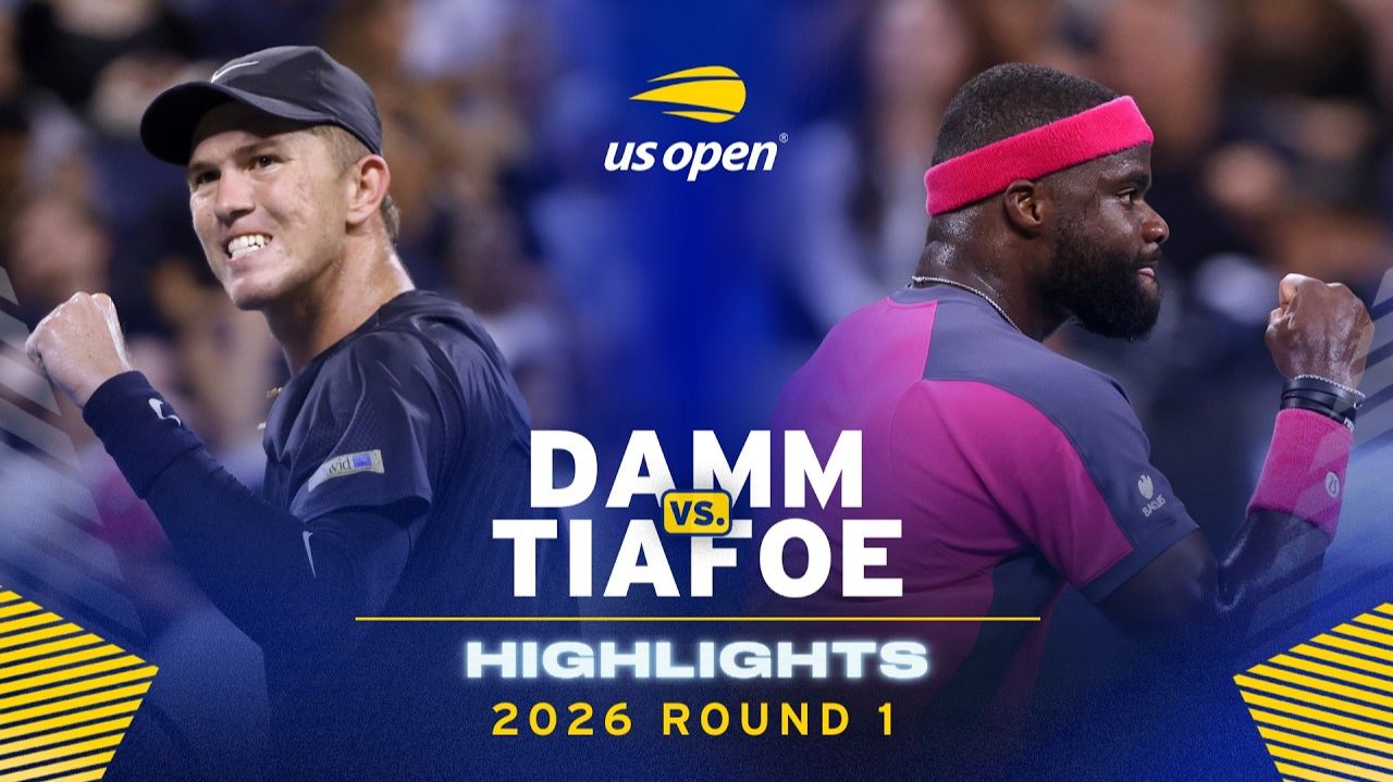 02.09.26 | Хайлайты | Мартин Дамм Vs Фрэнсис Тиафо | Мужчины | Раунд 1 | US Open 2026