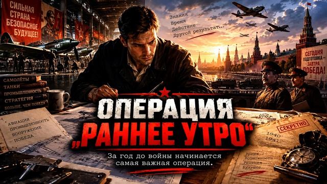 Аудиокнига полностью. Попаданцы. «Операция „Раннее утро“» Книга 1 из 3