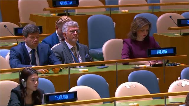 Statement Permanent Representative Vassily Nebenzia At A UNGA Meeting On Ukraine, September 1, 2026