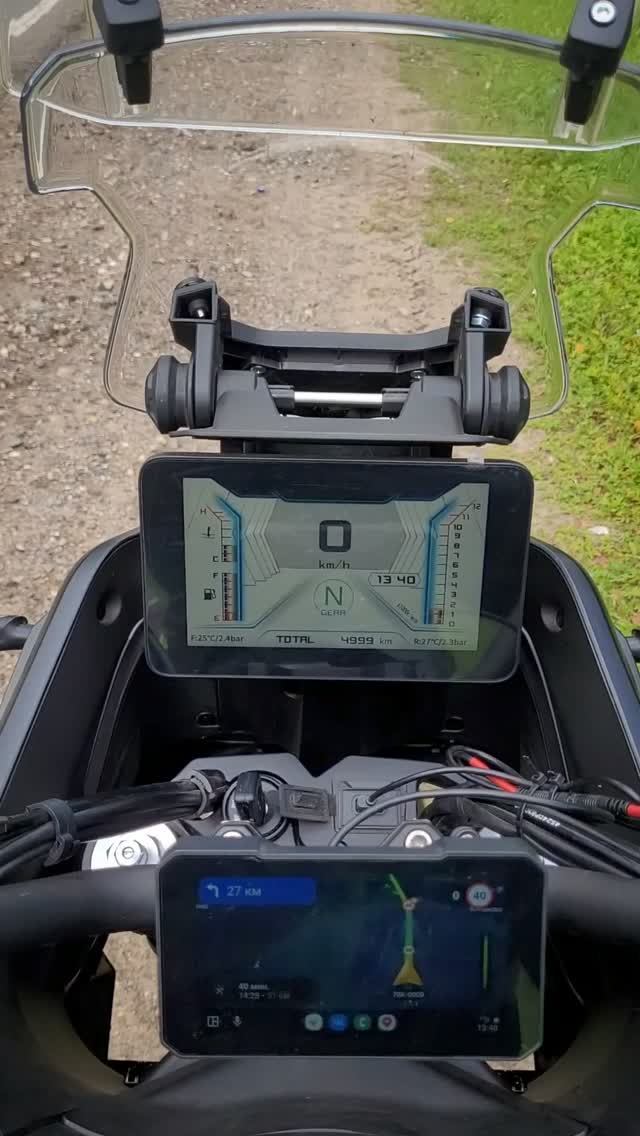 Пробег на QjMotor SVT650 плавненько растёт. Надеюсь в дальнейшем без проблем будет