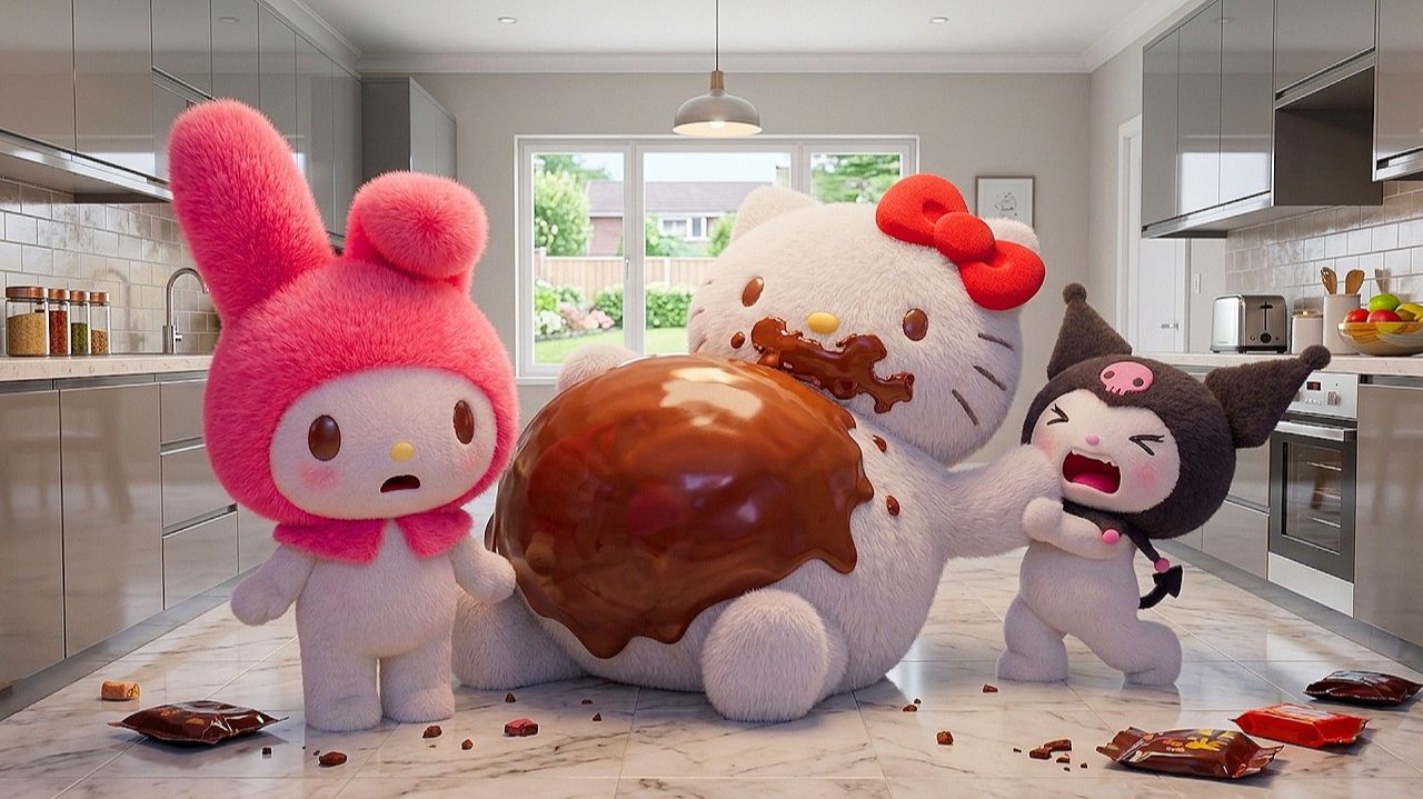 Мультики для детей. Что случилось с Хелло Китти? 😱🐱 Детские мультики смотреть
