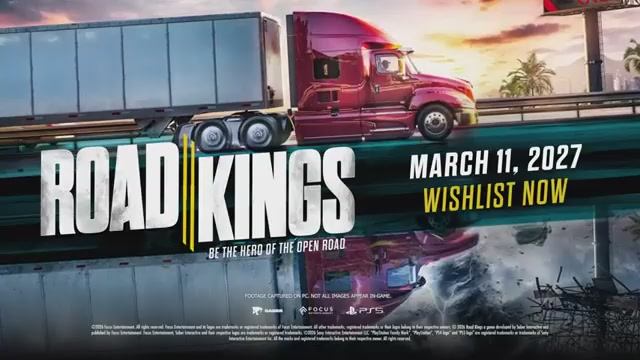 Road Kings — трейлер с датой выхода, игры для PS5