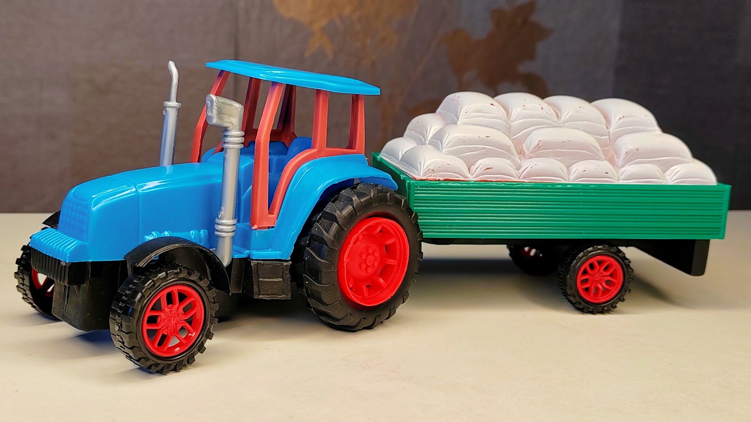 РАСПАКОВКА НОВОГО СИНЕГО ТРАКТОРА 🚜🤯😍